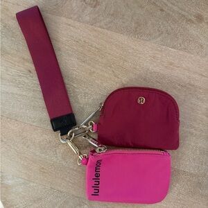 Lululemon Dual Pouch Wristlet